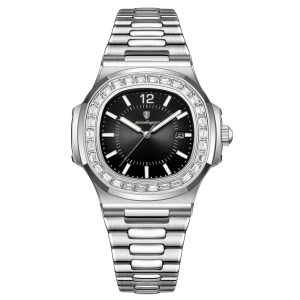 POEDAGAR IMPERIUM - 38MM | SILVER BLACK